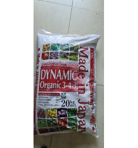 DYNAMIC ORGANIC 3-4-3 Phân hữu cơ từ Nhật Bản khỏe cây tốt trái bao 