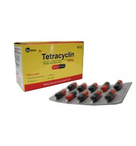 Bộ đôi trị các loại bệnh cho cây lan ( Acstreptocin lấy 5 viên  + Tetracyclin 1 vỉ 10 viên )
