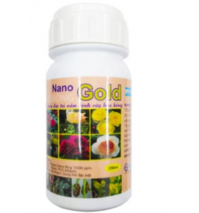 Chế phẩm Nano gold Bạc Đồng trừ nấm bệnh cho cây 
