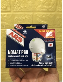 Bộ xông đuổi muỗi ARS Nomat P60 từ Nhật Bản (Đã kèm dung dịch, sử dụng 2 tháng) nhỏ gọn tiện lợi hiệu quả tuyệt đối