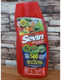 Dung dịch Sevin Insect Killer diệt và phòng ngừa trên 500 loại côn trùng hàng lọ 946ml nhập Mỹ