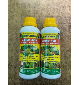 Phân Bón Sinh Học AMI GREEN amino chăm sóc cây trồng lọ 500ml