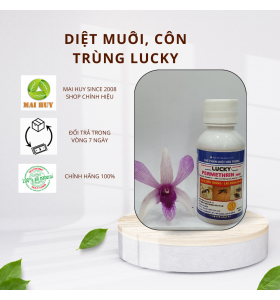 Diệt muỗi, côn trùng LUCKY -Chế phẩm LÂU DÀI - KHÔNG HÔI, KHÔNG ĐỘC