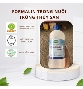 FORMALIN diệt rong rêu, nấm mốc, bệnh cho chậu lan, vườn