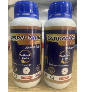 COPPER NANO ĐỒNG HỮU CƠ ĐẬM ĐẶC - Thối Rễ, Xì Mủ, Ghẻ Trái, Đốm Rong, Nấm Hồng, rửa vườn, quét rong rêu