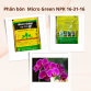 Phân bón NPK Micro Green 16-31-16