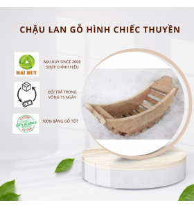 CHẬU THUYỀN KIỄU TỪ GỖ VÚ SỮA 