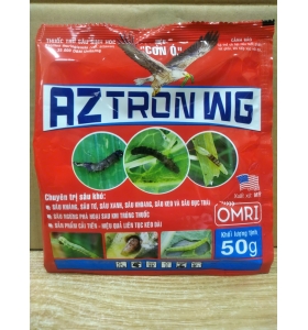 THUỐC TRỪ SÂU SINH HỌC AZ TRON WG GÓI 50G