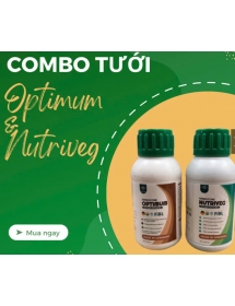 Combo tưới hữu cơ Optimum và Nutriveg 100ml