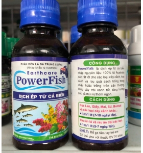 PHÂN BÓN PowerFish – Dịch Ép Từ Cá Biển