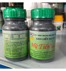 Keo liền da Mỹ Tiến - màu Đen - mau khô